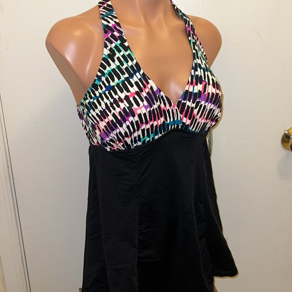 NWT Real Bodies Real Solutions one piece swimsuit dress - Picture 2 of 4